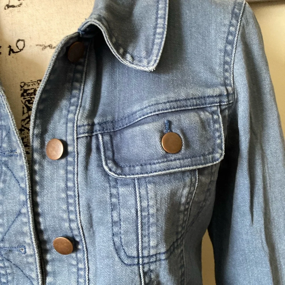 Sanctuary Clothing Los Angeles denim jacket, size medium – fits like a small - Picture 3 of 7